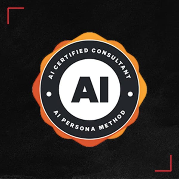 The AI Certified Consultant credential badge