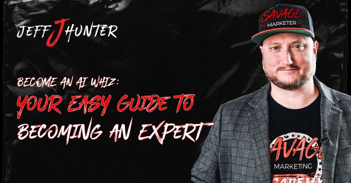 Become an AI expert, Jeff J Hunter's practical guide with no CS degree required