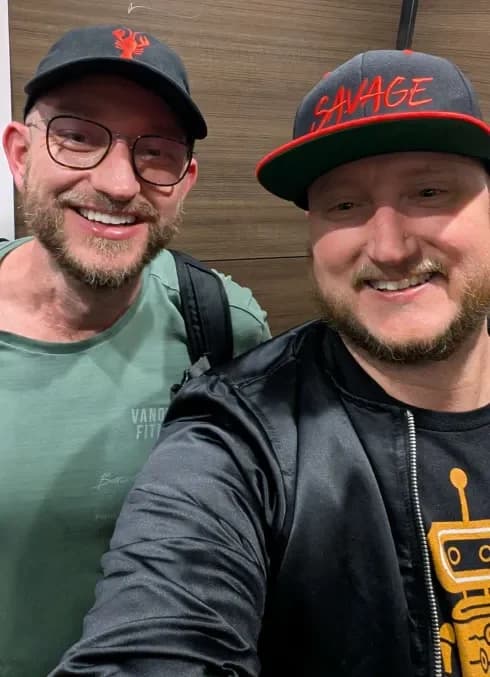 Jeff with Peter Steinberger, OpenClaw founder