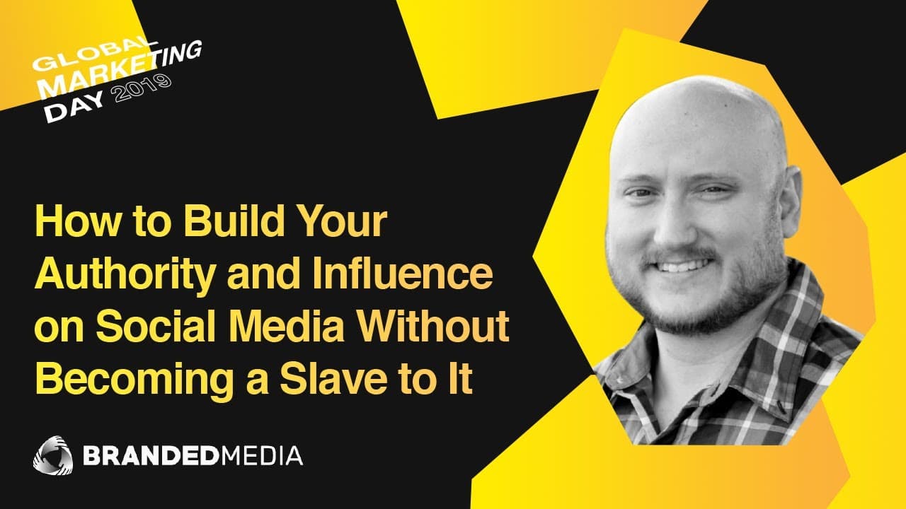 Jeff J Hunter speaking at Semrush's Global Marketing Day
