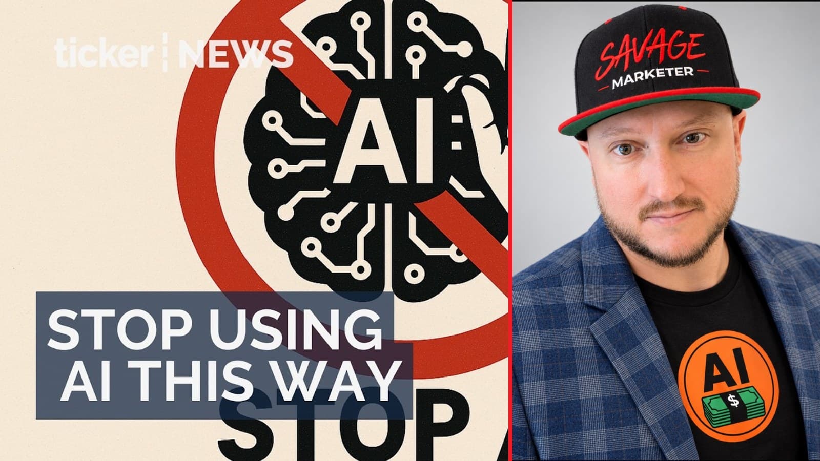 Jeff J Hunter on Ticker News' Social Intelligence, on why redesigning workflows unlocks AI returns